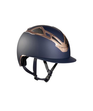 APEX CHROME HELMET MATT BLUE/ROSE GOLD