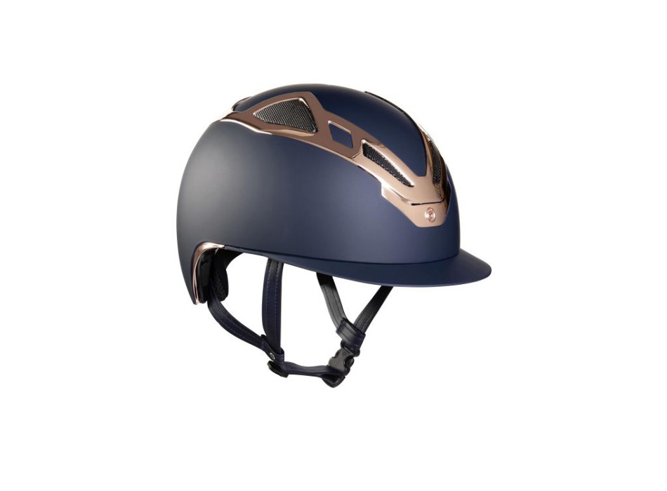 APEX CHROME HELMET MATT BLUE/ROSE GOLD