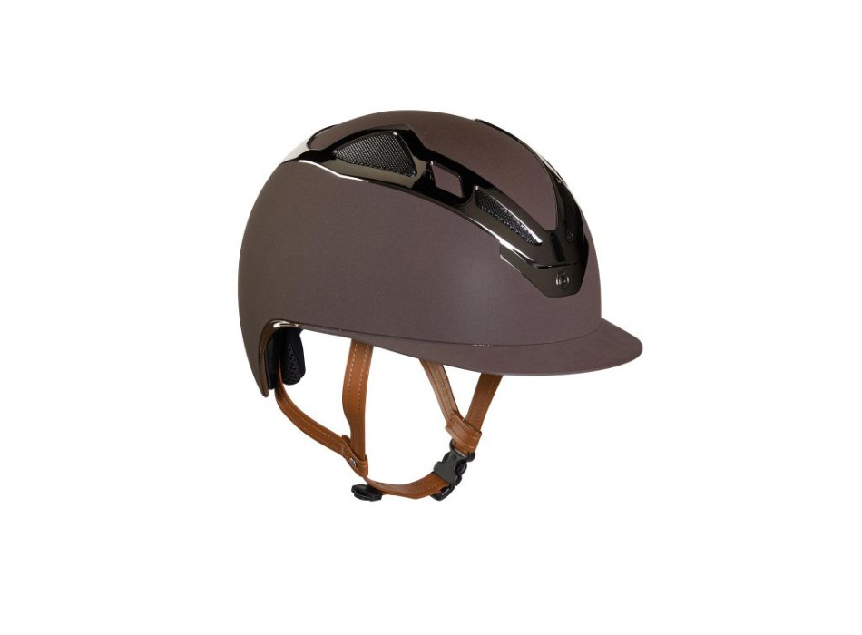 APEX CHROME HELMET BROWN MATT