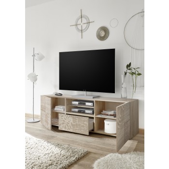 MIRO TV Stand 2 Doors / 1 Drawer 181x57x43 cm