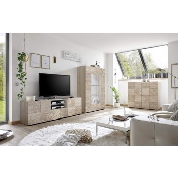 MIRO TV Stand 2 Doors / 1 Drawer 181x57x43 cm