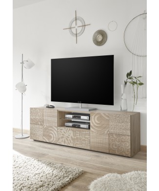 MIRO TV Stand 2 Doors / 1 Drawer 181x57x43 cm