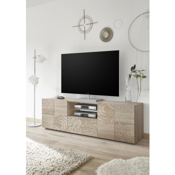 MIRO TV Stand 2 Doors / 1 Drawer 181x57x43 cm