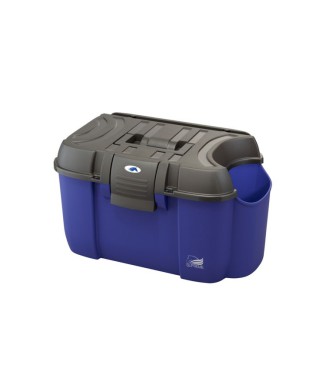 LARGE PANARO 2019 TOP BOX WITH SIDE BOTTLE HOLDER RED-BLUE 169