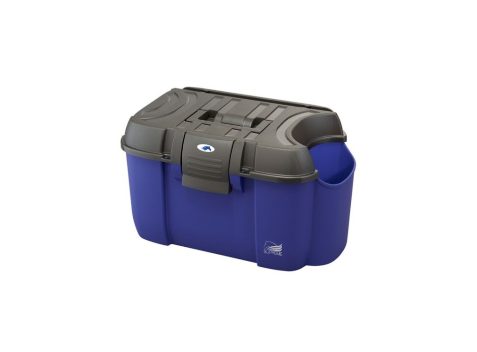 LARGE PANARO 2019 TOP BOX WITH SIDE BOTTLE HOLDER RED-BLUE 169