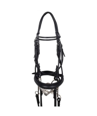 DRESSAGE DOUBLE ROUND BROWBAND