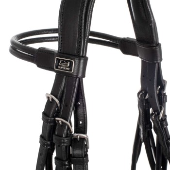 DRESSAGE DOUBLE ROUND BROWBAND