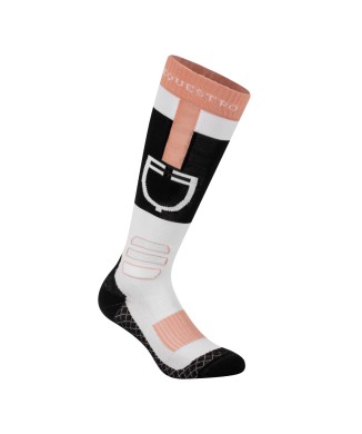 SOCKS IN TECHNICAL AND BREATHABLE FABRIC WITH LOGO