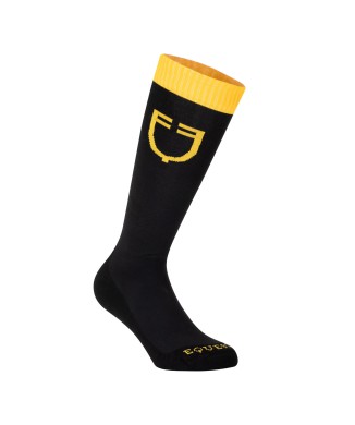 TECHNICAL SOCKS WITH CONTRAST LOGO