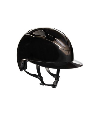 APEX CHROME LADY BLACK GLOSSY HELMET