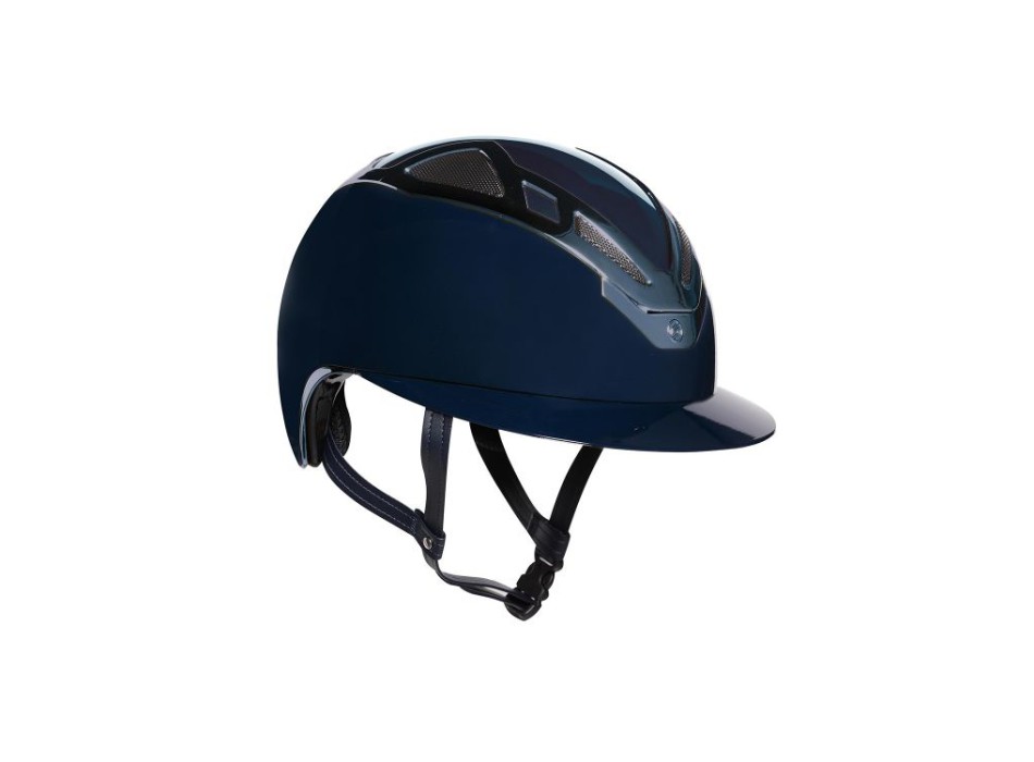 APEX CHROME LADY HELMET NAVY BLUE GLOSSY