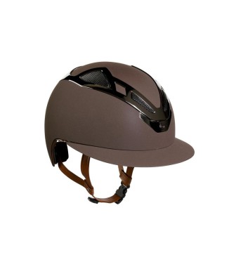 APEX CHROME HELMET LADY BROWN MATT