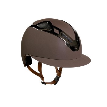 APEX CHROME HELMET LADY BROWN MATT