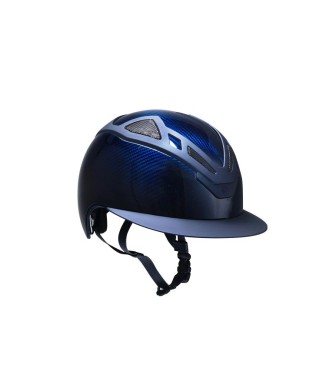 APEX FULL CARBON BLUE GLOSSY LADY HELMET