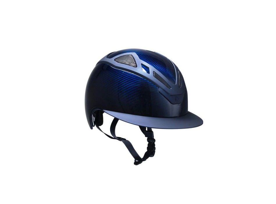 APEX FULL CARBON BLUE GLOSSY LADY HELMET