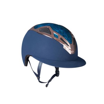 APEX HELMET MOTHER OF PEARL LADY BLUE MATT