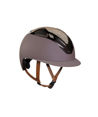 APEX SWAROVSKI BROWN HELMET