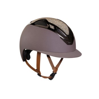 APEX SWAROVSKI BROWN HELMET