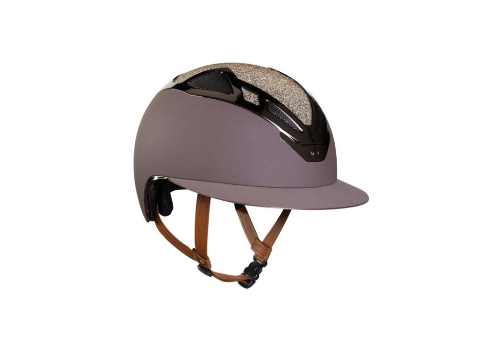 APEX SWAROVSKI LADY BROWN HELMET