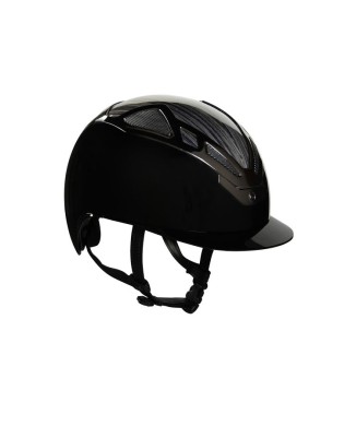 APEX WOOD BLACK GLOSSY HELMET