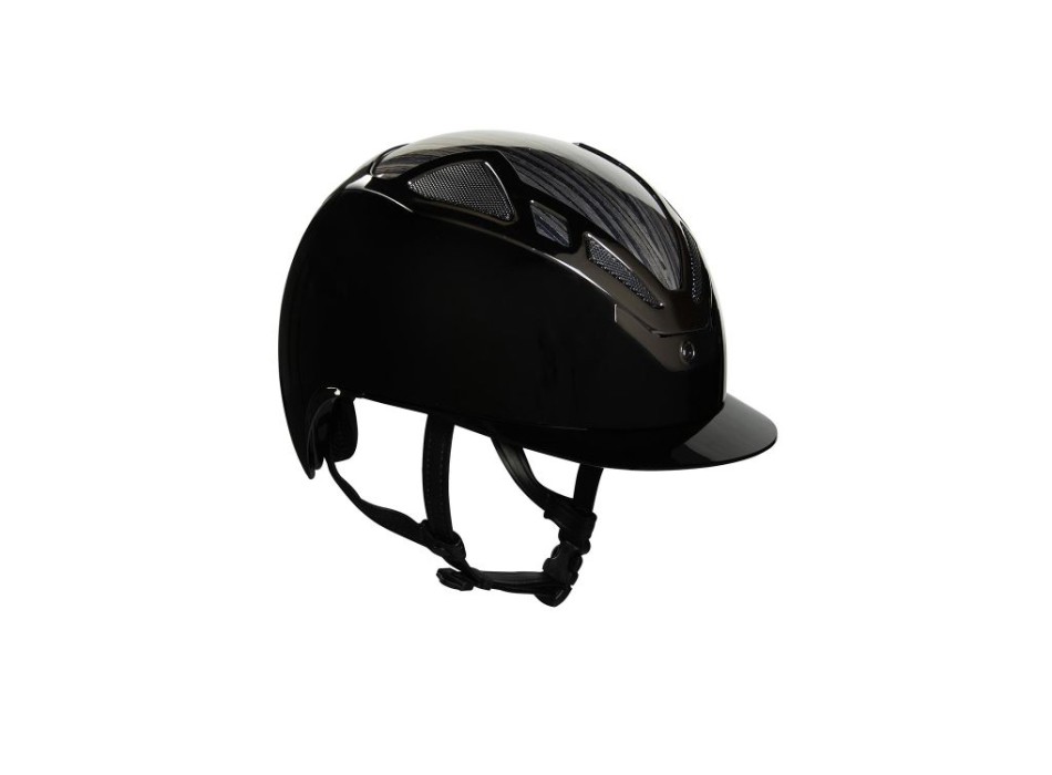 APEX WOOD BLACK GLOSSY HELMET