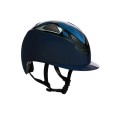 APEX WOOD HELMET BLUE NAVY GLOSSY