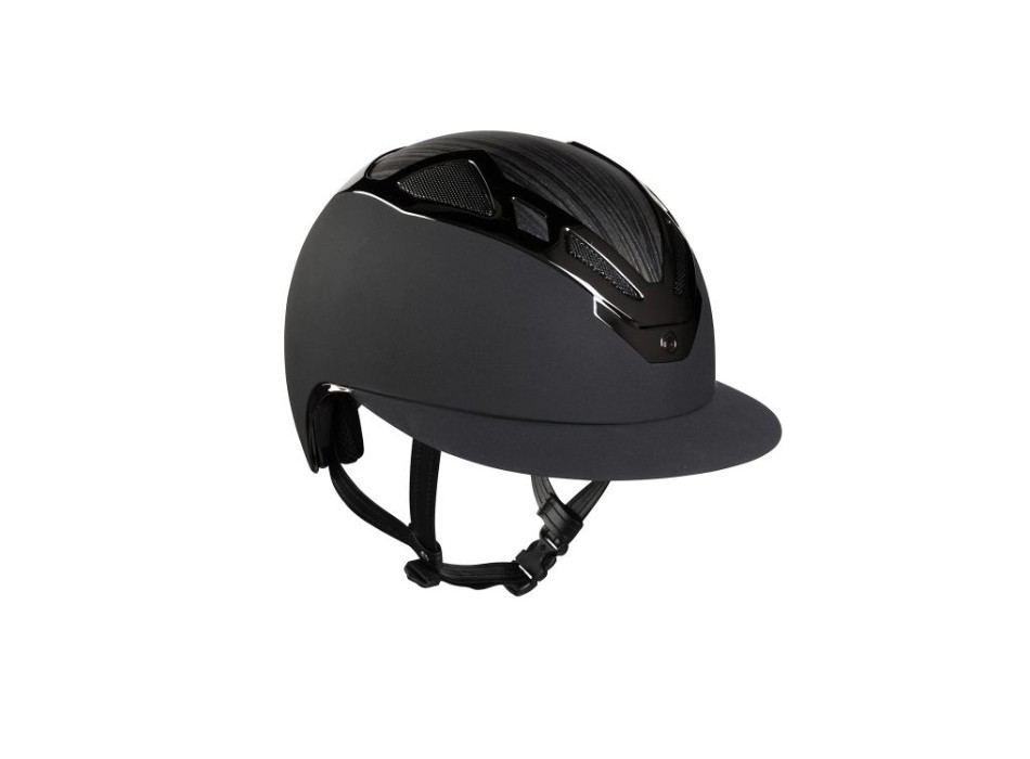 APEX WOOD LADY BLACK MATT HELMET