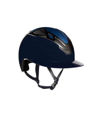 APEX WOOD LADY HELMET NAVY BLUE GLOSSY