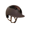 APEX WOOD LADY BROWN MATT HELMET