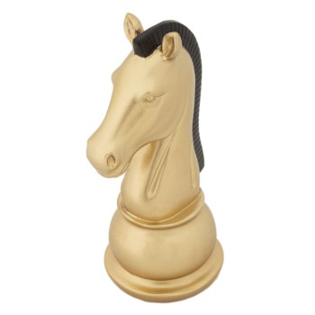 GOLD AND BLACK HORSE