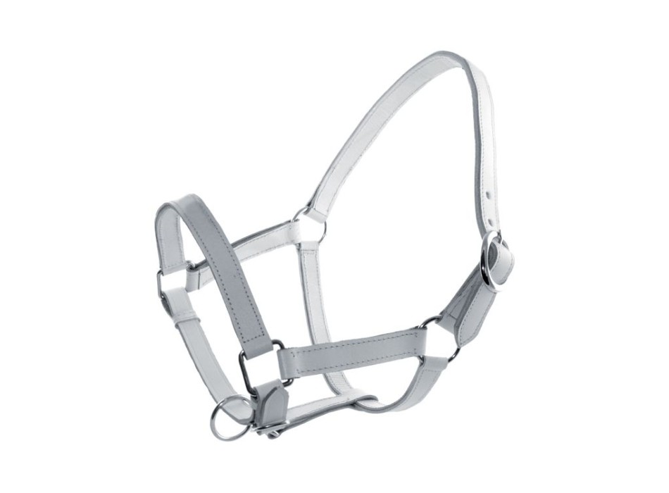 CHROME LEATHER HALTER