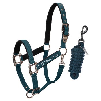 DOUBLE ADJUSTABLE PADDED HALTER