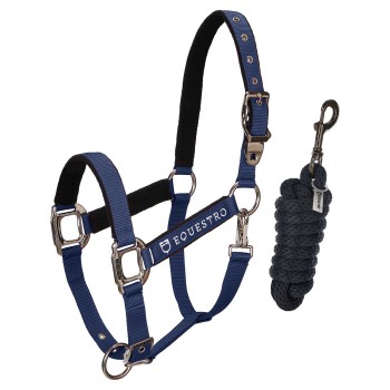 DOUBLE ADJUSTABLE PADDED HALTER