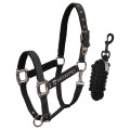 DOUBLE ADJUSTABLE PADDED HALTER