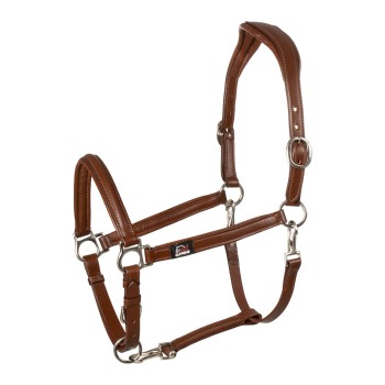 ERGONOMIC LEATHER HALTER