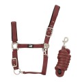 NYLON HALTER + BRAIDED LEAD