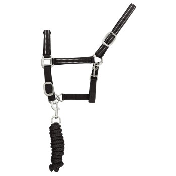 NYLON HALTER W/LONG REFLECTIVE MODEL