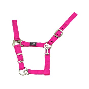 DOUBLE ADJUSTMENT NYLON HALTER