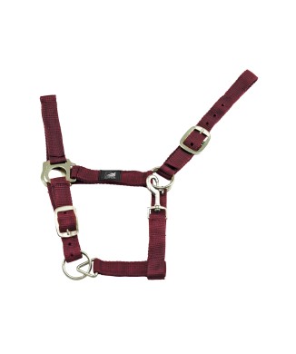 DOUBLE ADJUSTMENT NYLON HALTER