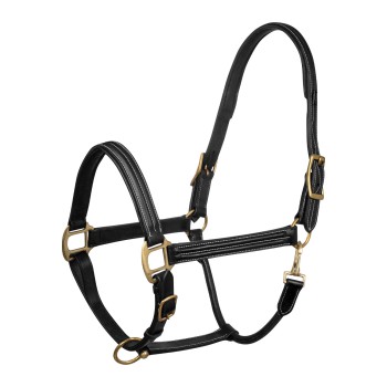 SUPREME TRIPLE LEATHER HALTER