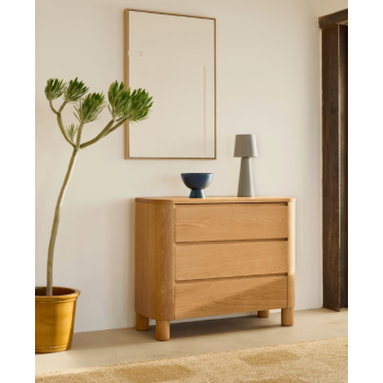 Salaya chest of drawers in LA FORMA ash plywood