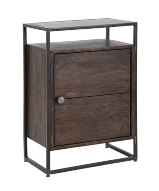 1DOOR BURN BEDSIDE TABLE