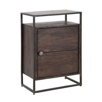 1DOOR BURN BEDSIDE TABLE