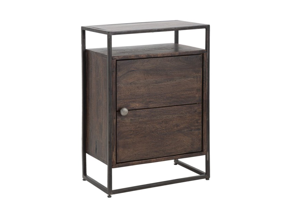 1DOOR BURN BEDSIDE TABLE