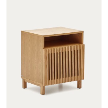 Beyla wooden bedside table LA FORMA