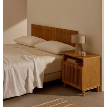 Beyla wooden bedside table LA FORMA