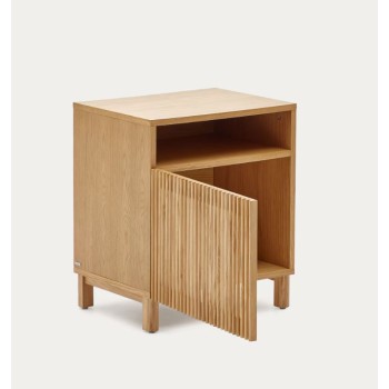 Beyla wooden bedside table LA FORMA