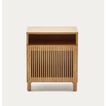 Beyla wooden bedside table LA FORMA