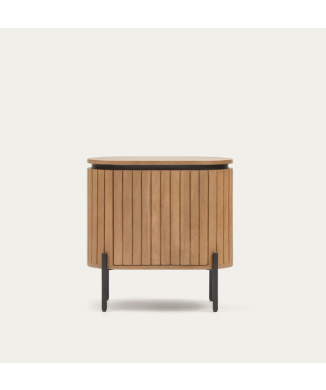 Licia wooden bedside table LA FORMA