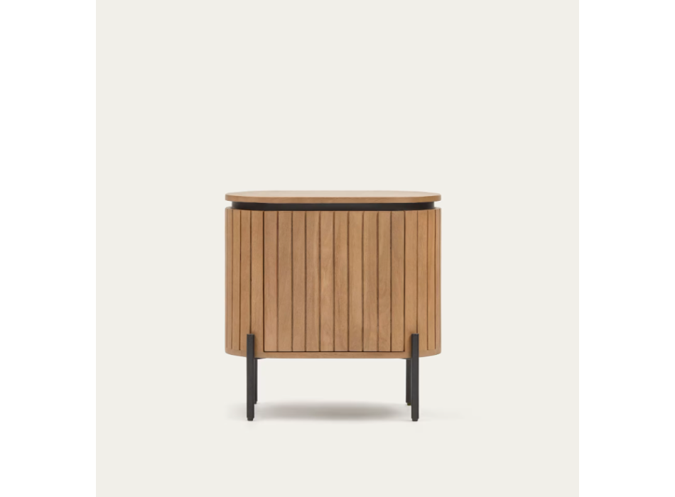 Licia wooden bedside table LA FORMA